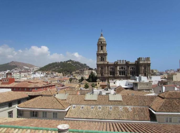 Apartamento En El Centro Historico Málaga Exteriör bild